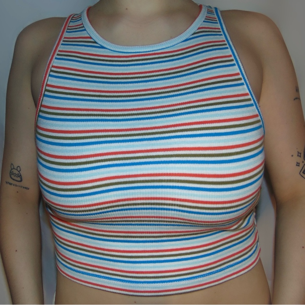 4 set of Zara ribbed tank crop tops
